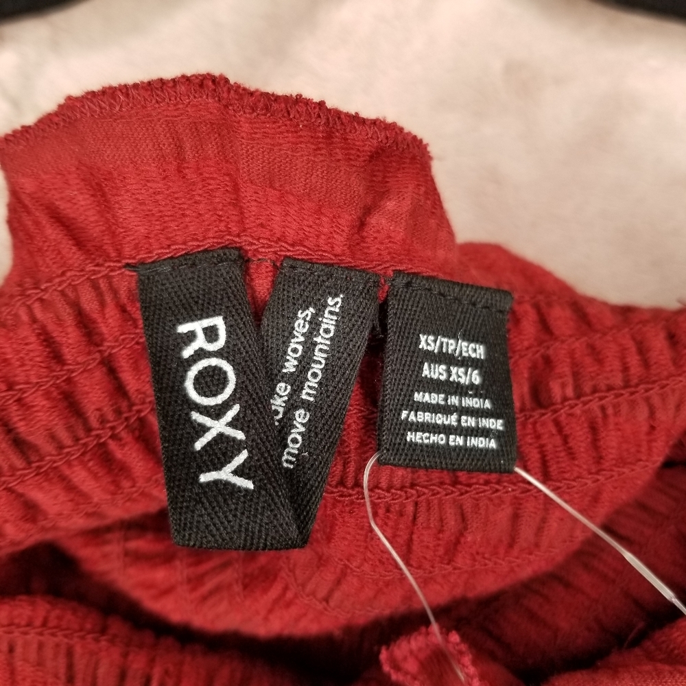 Roxy Red Floral Mini Dress - Picture 5 of 5